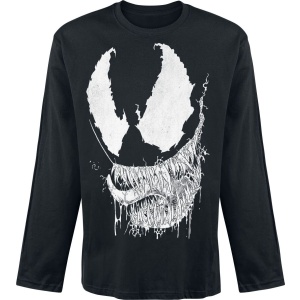 Venom (Marvel) Venom Saliva Tričko s dlouhým rukávem černá