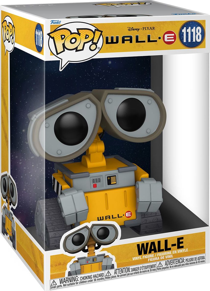 Wall-E Vinylová figurka č.1118 Wall-E (Jumbo Pop!) Sberatelská postava standard - Merchstore.cz
