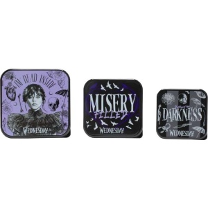Wednesday 3 jídlonosiče Svačinový box standard - Merchstore.cz