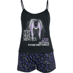 Wednesday 5 Minutes pyžama černá