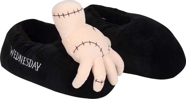 Wednesday Slippers papuce černá - Merchstore.cz