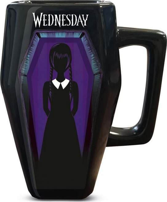Wednesday Wednesday Addams Hrnek vícebarevný - Merchstore.cz