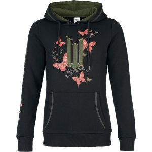 Wicked Enchanted Elements Dámská mikina s kapucí černá - Merchstore.cz