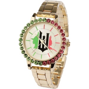 Wicked Wicked Logo Náramkové hodinky zlatá