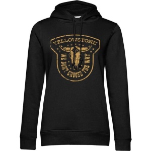 Yellowstone We Don't Choose The Way Dámská mikina s kapucí černá