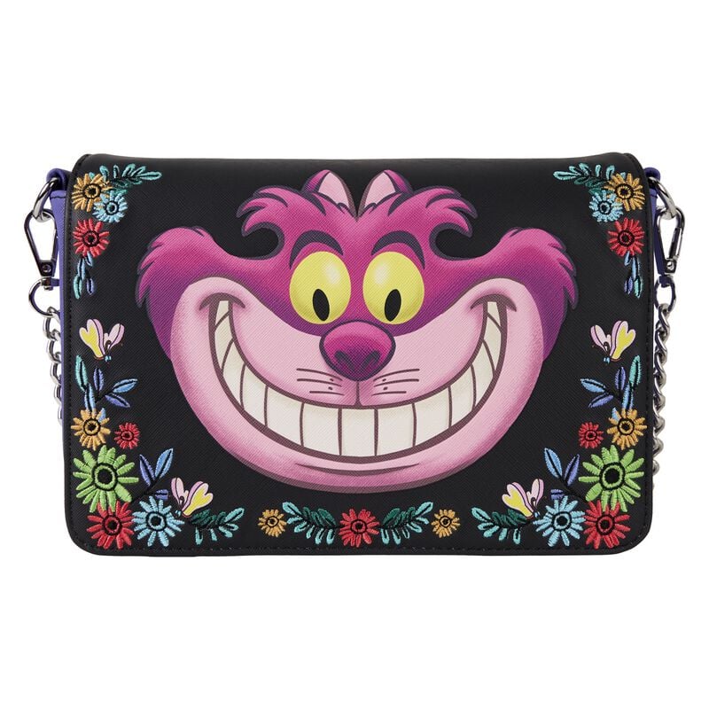 Alice in Wonderland Loungefly - Cheshire Cat Taška pres rameno vícebarevný - Merchstore.cz