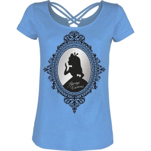 Alice in Wonderland Mirror Dámské tričko modrá