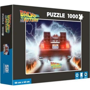 Back To The Future DeLorean - OUTATIME - 1 000 ks Puzzle standard