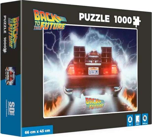Back To The Future DeLorean - OUTATIME - 1 000 ks Puzzle standard - Merchstore.cz Back To The Future DeLorean - OUTATIME - 1 000 ks Puzzle standard - Merchstore.cz