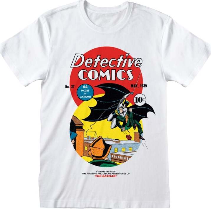 Batman First Issue Tričko bílá - Merchstore.cz