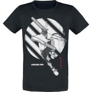 Chainsaw Man Chainsaw Man Tričko černá