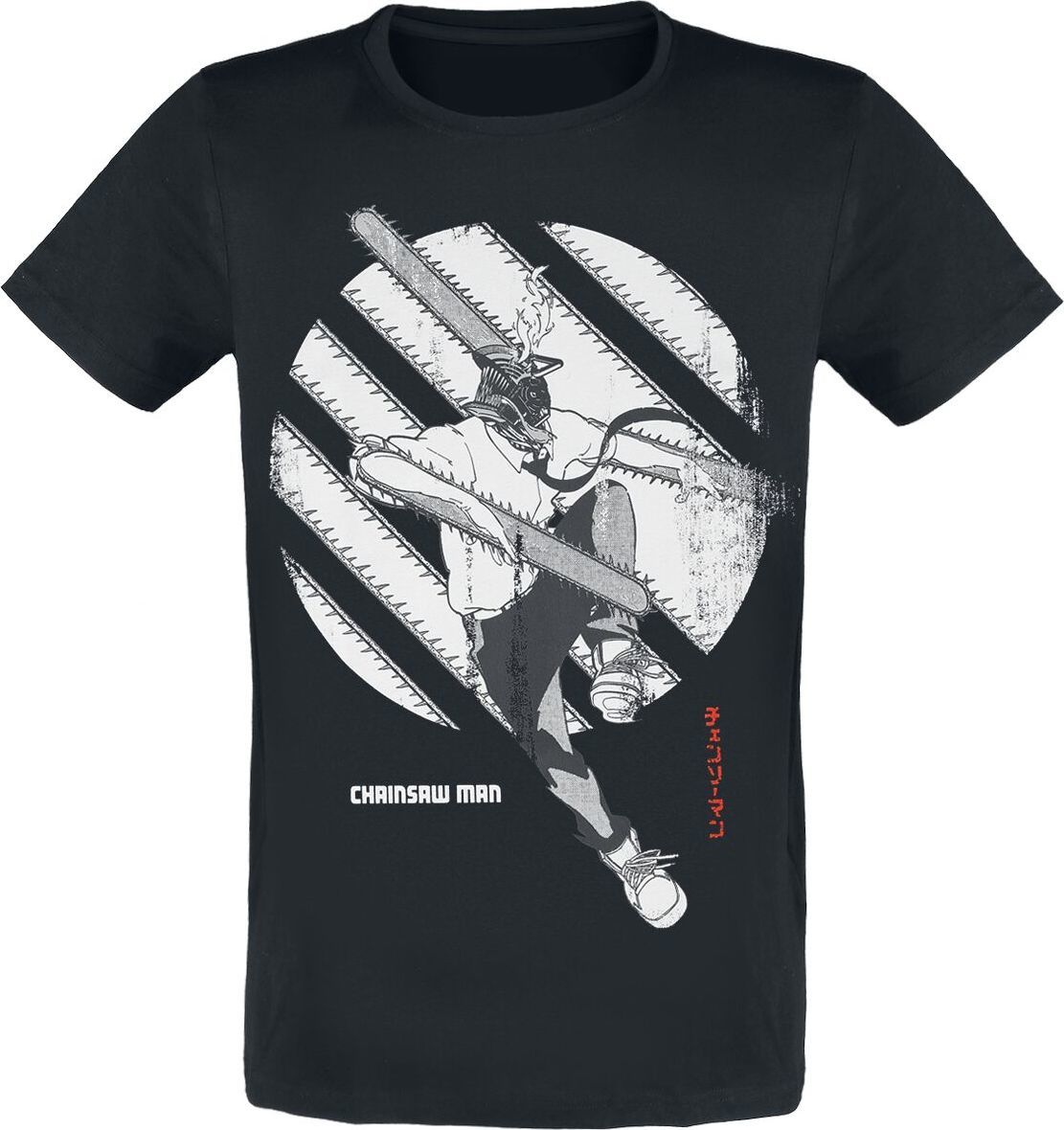 Chainsaw Man Chainsaw Man Tričko černá - Merchstore.cz
