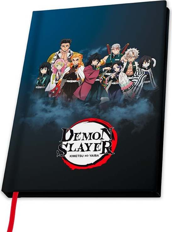 Demon Slayer Pillars Notes vícebarevný - Merchstore.cz