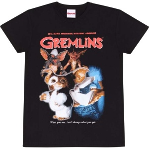 Gremlins Homeage Style Tričko černá