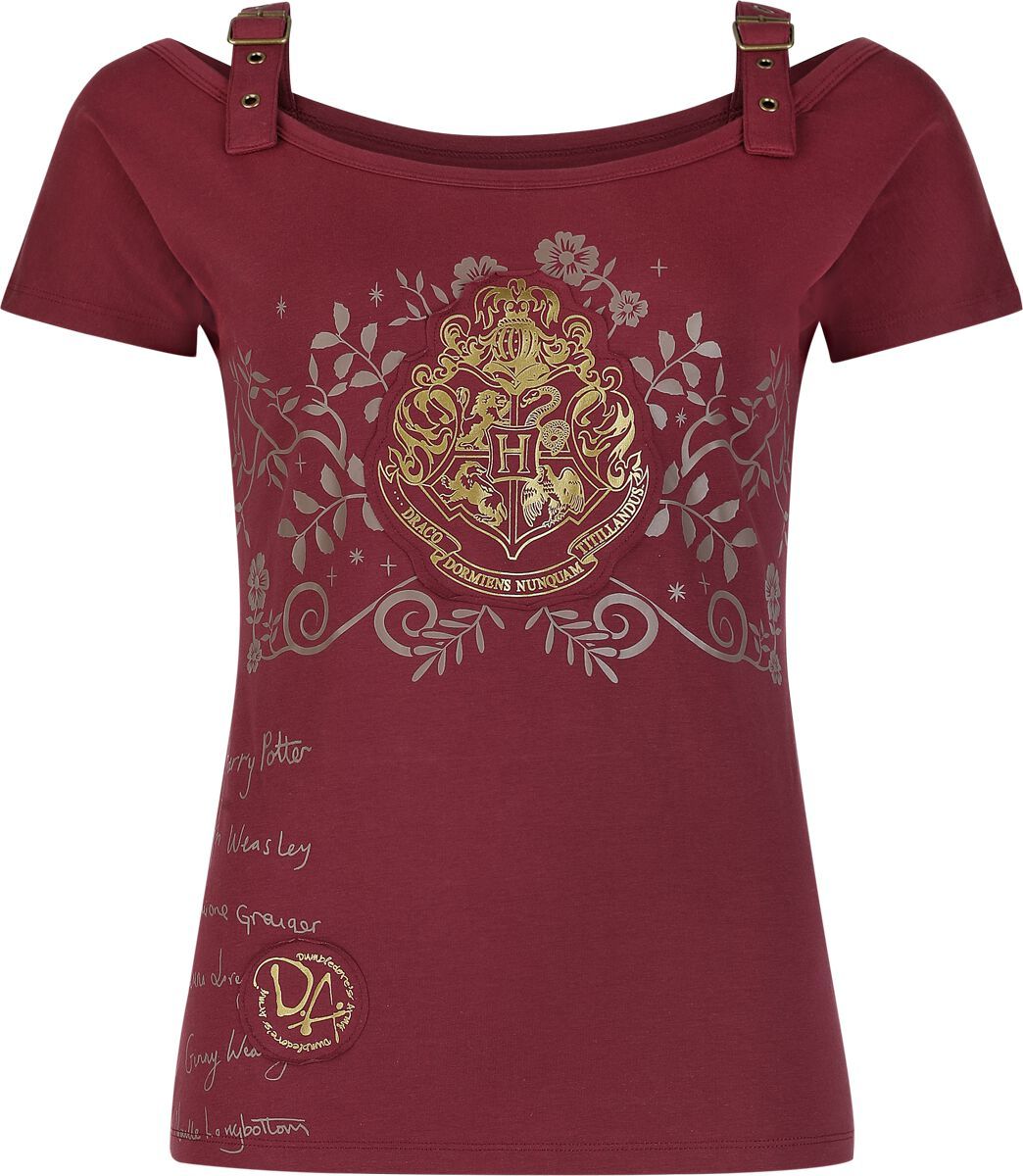 Harry Potter DA Grunge Collection - Sign Up For the DA Dámské tričko tmavě červená - Merchstore.cz Harry Potter DA Grunge Collection - Sign Up For the DA Dámské tričko tmavě červená - Merchstore.cz