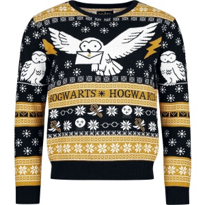 Harry Potter Hedwig Pletený svetr vícebarevný - Merchstore.cz