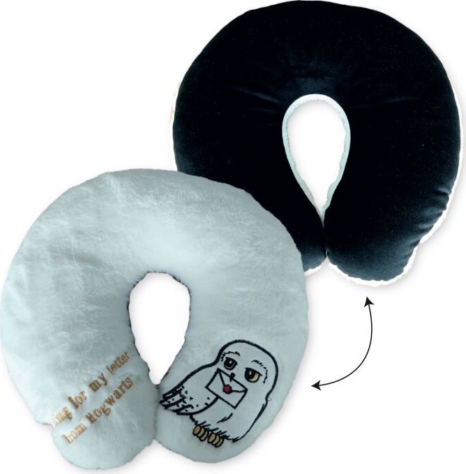 Harry Potter Hedwig - Waiting For My Letter From Hogwarts polštár za krk bílá - Merchstore.cz Harry Potter Hedwig - Waiting For My Letter From Hogwarts polštár za krk bílá - Merchstore.cz