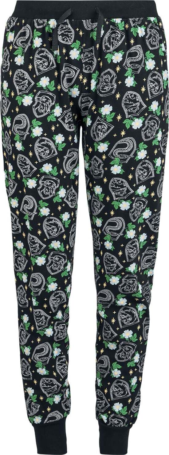 Harry Potter Hogwarts Pyžamové nohavice černá - Merchstore.cz Harry Potter Hogwarts Pyžamové nohavice černá - Merchstore.cz