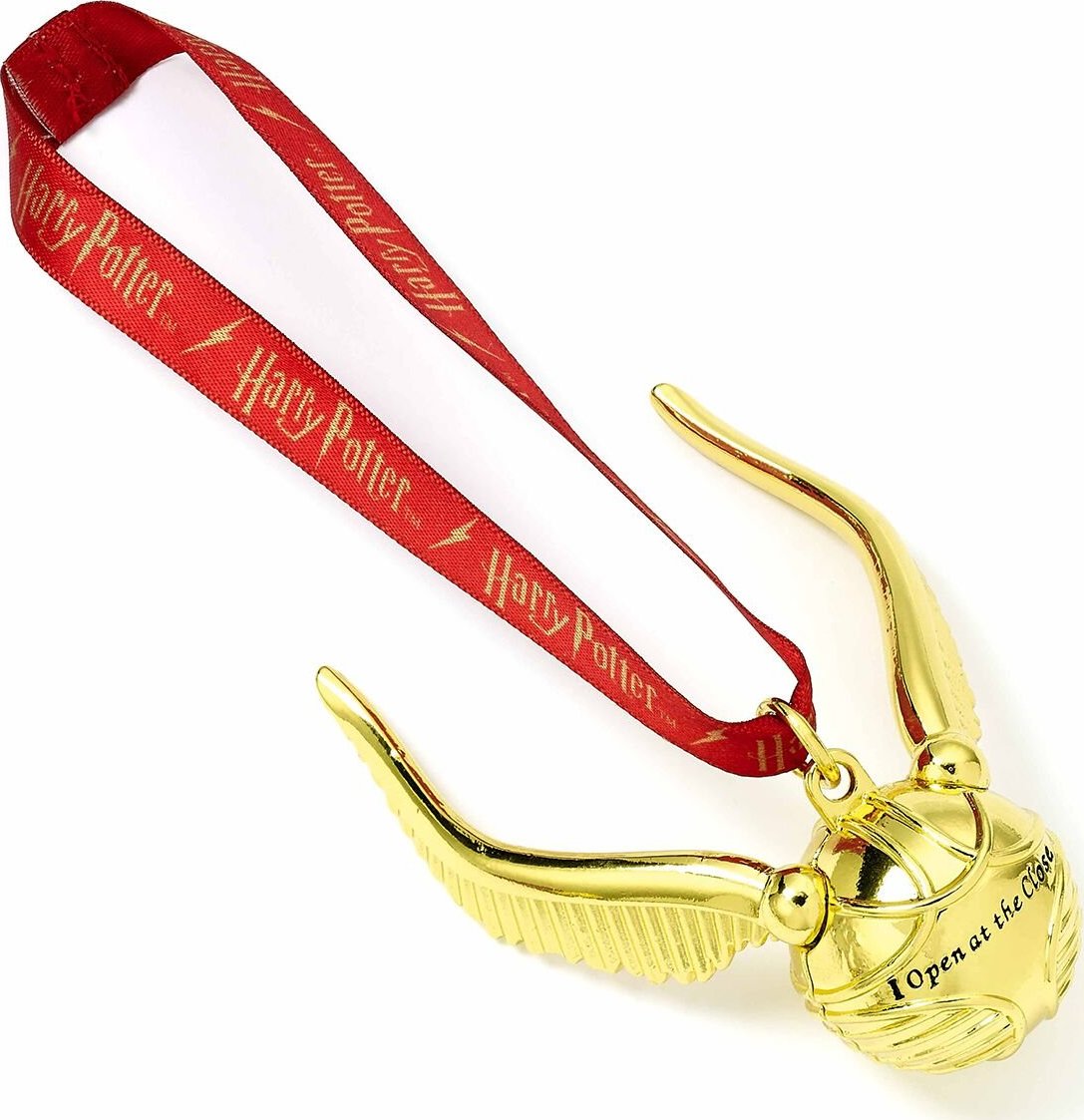 Harry Potter Zlatonka Vánocní ozdoba - koule zlatá - Merchstore.cz Harry Potter Zlatonka Vánocní ozdoba - koule zlatá - Merchstore.cz