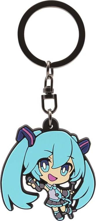Hatsune Miku Chibi Klíčenka vícebarevný - Merchstore.cz