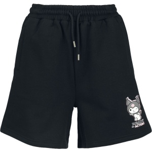 Hello Kitty Kuromi - Ready For Action! Teplákové šortky černá