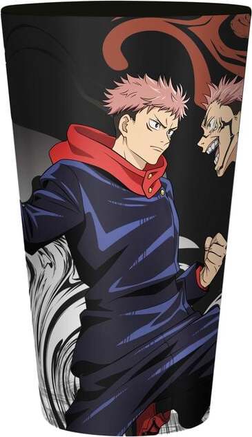 Jujutsu Kaisen Itadori & Sukuna sklenicka vícebarevný - Merchstore.cz Jujutsu Kaisen Itadori & Sukuna sklenicka vícebarevný - Merchstore.cz