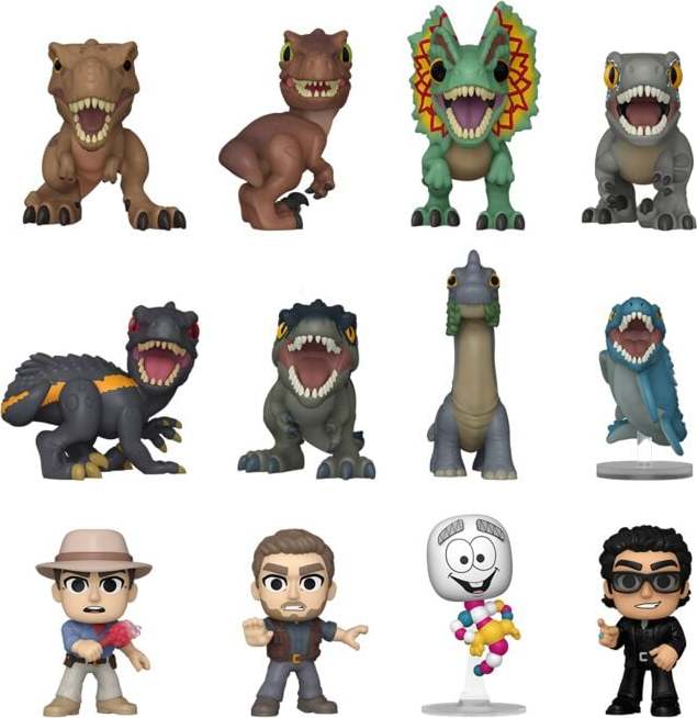 Jurassic Park Funko Mystery Mini Blind Sberatelská postava standard - Merchstore.cz Jurassic Park Funko Mystery Mini Blind Sberatelská postava standard - Merchstore.cz