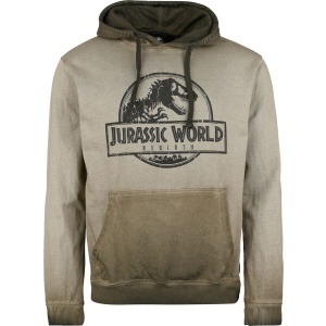 Jurassic Park Jurassic World - T-Rex Mikina s kapucí zelená
