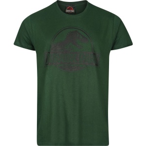Jurassic Park Logo Tričko zelená