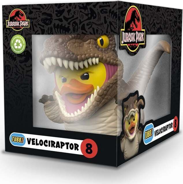 Jurassic Park Velociraptor - Tubbz Boxed dekorace vícebarevný - Merchstore.cz Jurassic Park Velociraptor - Tubbz Boxed dekorace vícebarevný - Merchstore.cz