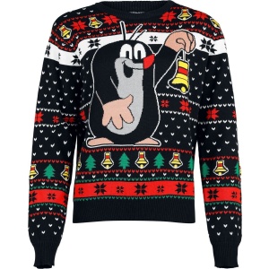 krtek Svetr s krtečkem a zvonem Pletený svetr vícebarevný - Merchstore.cz