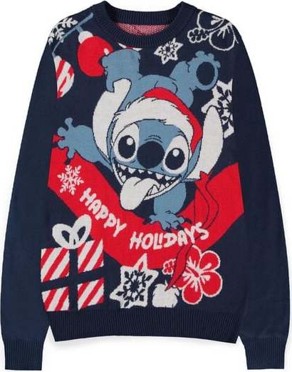 Lilo & Stitch Santa Pletený svetr vícebarevný - Merchstore.cz