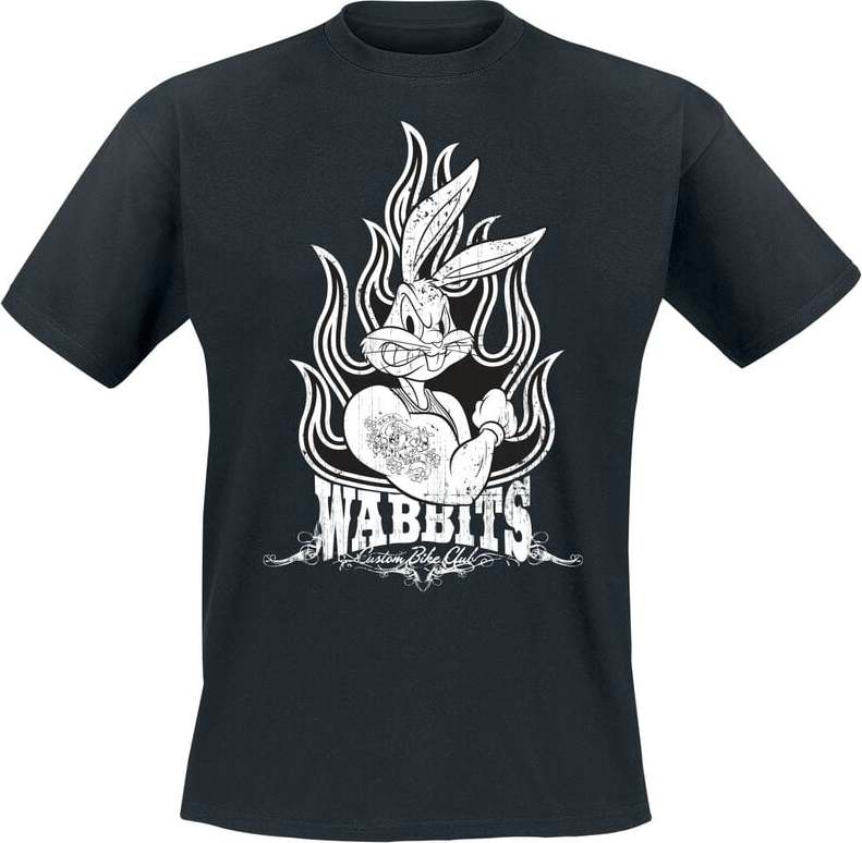 Looney Tunes Bugs Bunny - Wabbits Tričko černá - Merchstore.cz Looney Tunes Bugs Bunny - Wabbits Tričko černá - Merchstore.cz