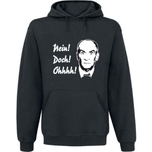 Louis de Funès Nein! Doch! Ohhh! Mikina s kapucí černá