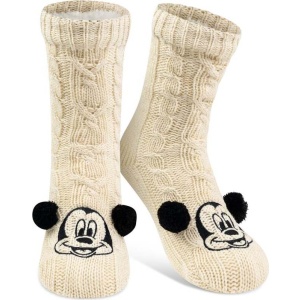 Mickey & Minnie Mouse Micky Maus - Face Ponožky vícebarevný