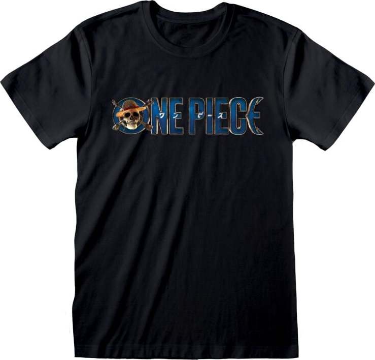 One Piece One Piece Logo Tričko černá - Merchstore.cz