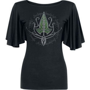 Pán prstenů Frodo Leaf Dámské tričko černá - Merchstore.cz