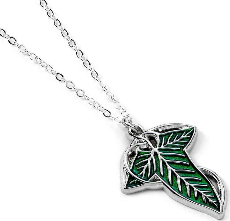 Pán prstenů Lorien Leaf Náhrdelník - řetízek stríbrná - Merchstore.cz