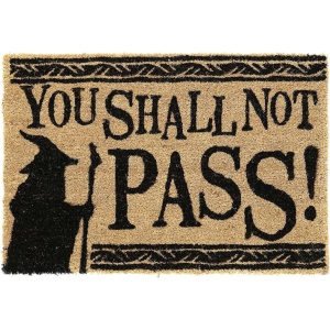Pán prstenů You Shall Not Pass! Rohožka hnedá/cerná