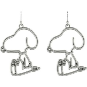 Peanuts Snoopy náušnice stríbrná - Merchstore.cz