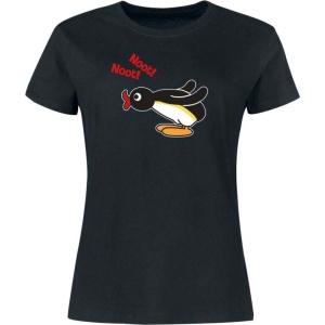 Pingu Noot! Noot! Dámské tričko černá