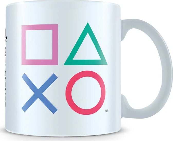 Playstation Playstation Shapes Hrnek vícebarevný - Merchstore.cz