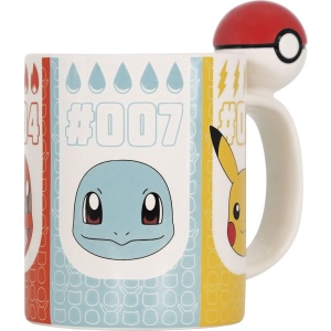 Pokémon 3D hrnek Pokéball Hrnek vícebarevný - Merchstore.cz