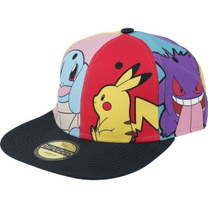 Pokémon Characters kšiltovka vícebarevný