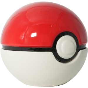 Pokémon Dóza na sušenky POkéball dóza cervená/bílá/cerná - Merchstore.cz