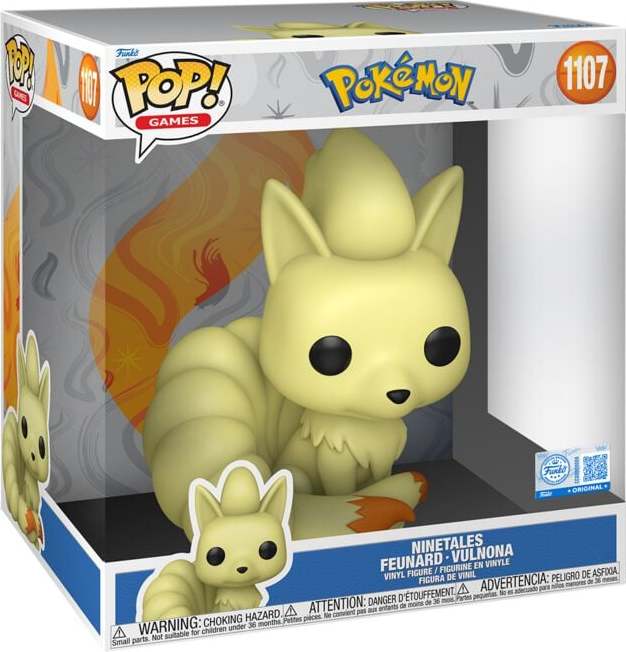 Pokémon Vinylová figurka č.1107 Pokémon - Ninetales (Jumbo Pop!) Sberatelská postava standard - Merchstore.cz Pokémon Vinylová figurka č.1107 Pokémon - Ninetales (Jumbo Pop!) Sberatelská postava standard - Merchstore.cz