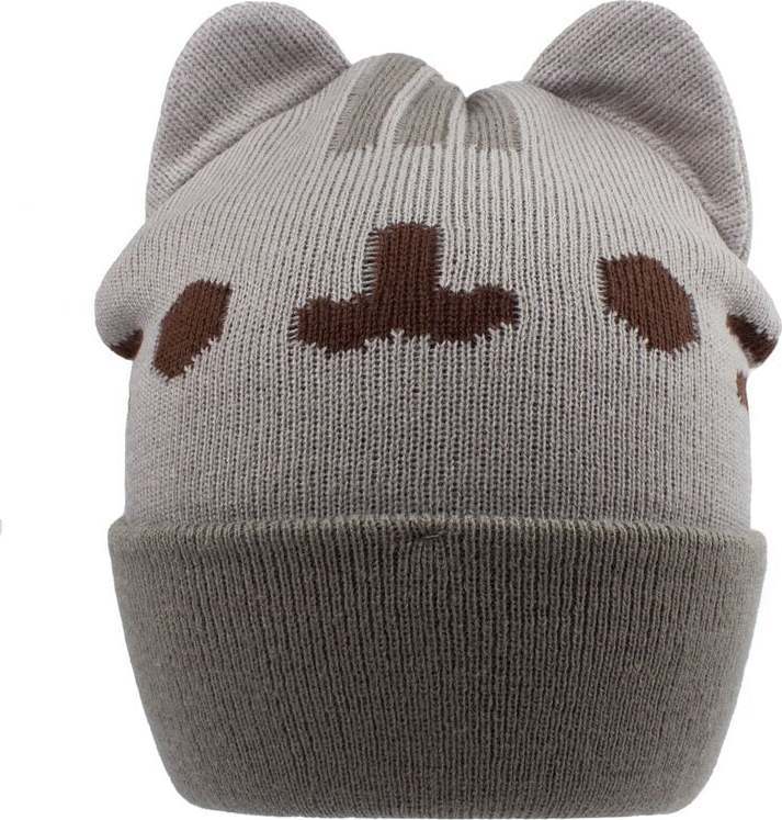 Pusheen Face Beanie čepice béžová - Merchstore.cz