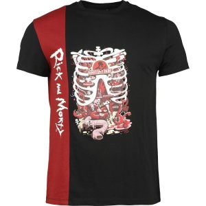 Rick And Morty Heads Tričko vícebarevný