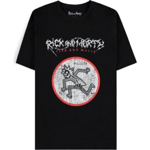 Rick And Morty Rick - Tribute Tričko černá