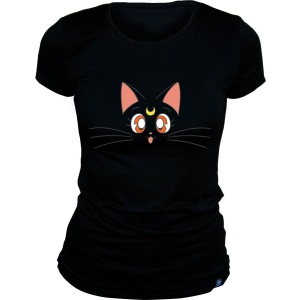 Sailor Moon Luna Dámské tričko černá